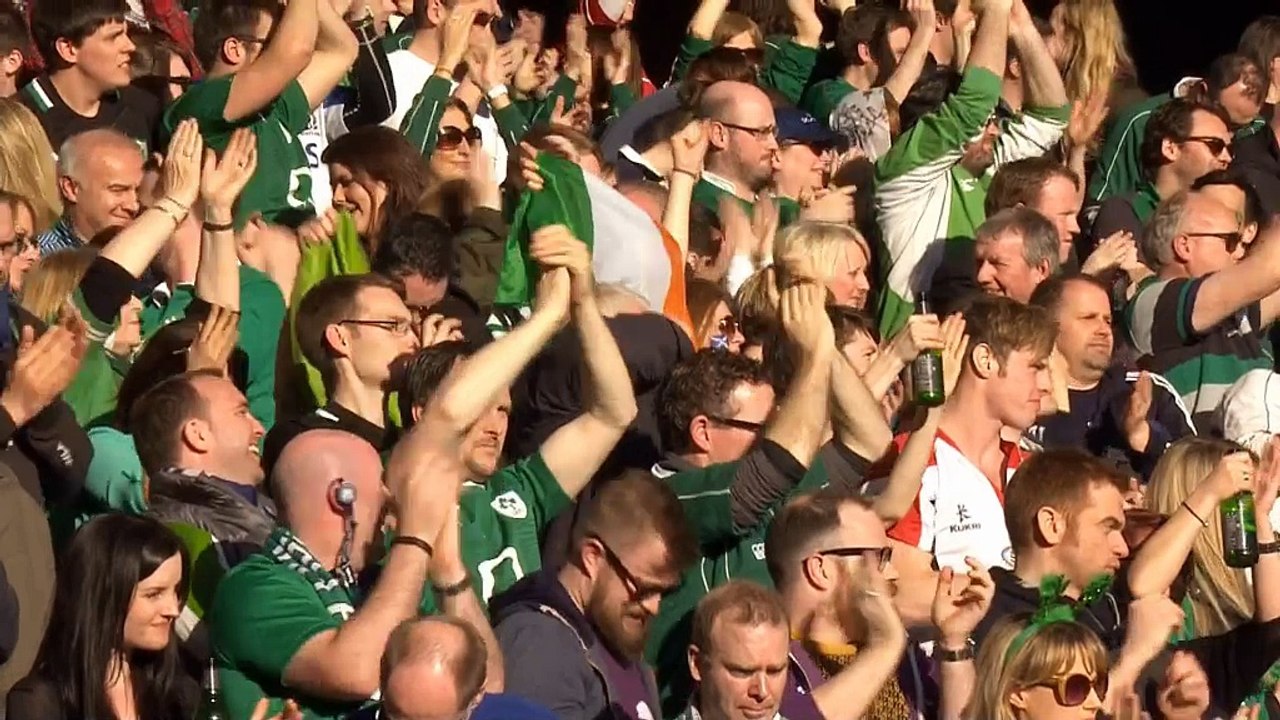 Ireland thrash Scotland to reatin Six Nations