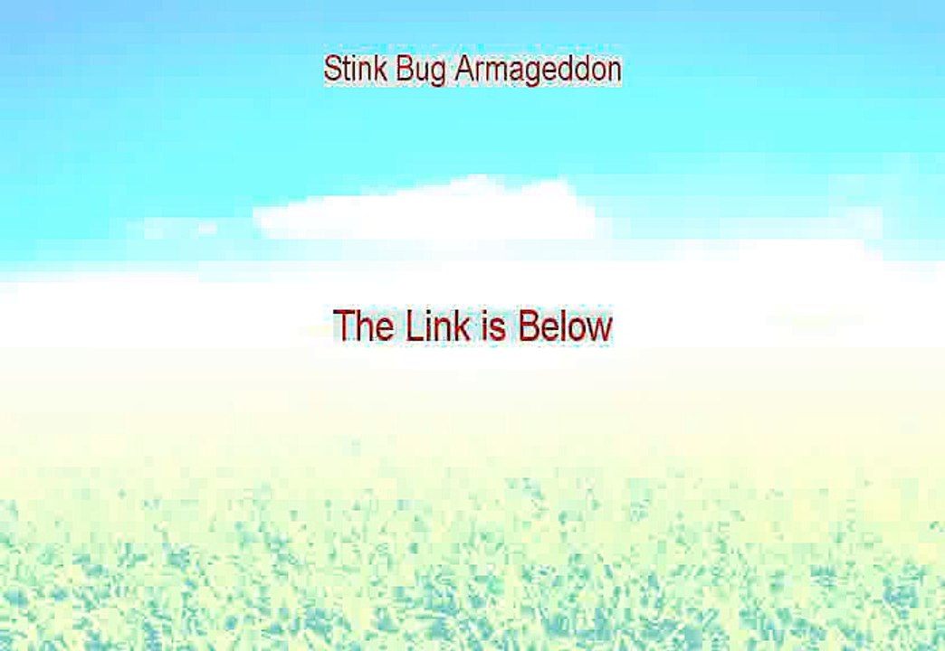 Stink Bug Armageddon PDF Free [Stink Bug Armageddon]
