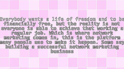 How To Succeed & Make Money In Network Marketing