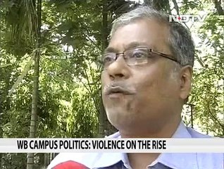 Sudipto Gupta Killed and violence in Campus in West Bengal