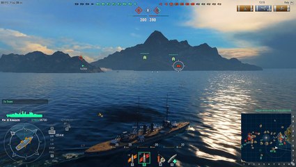 WoWsCB - BB - Kawachi - CVs schützen