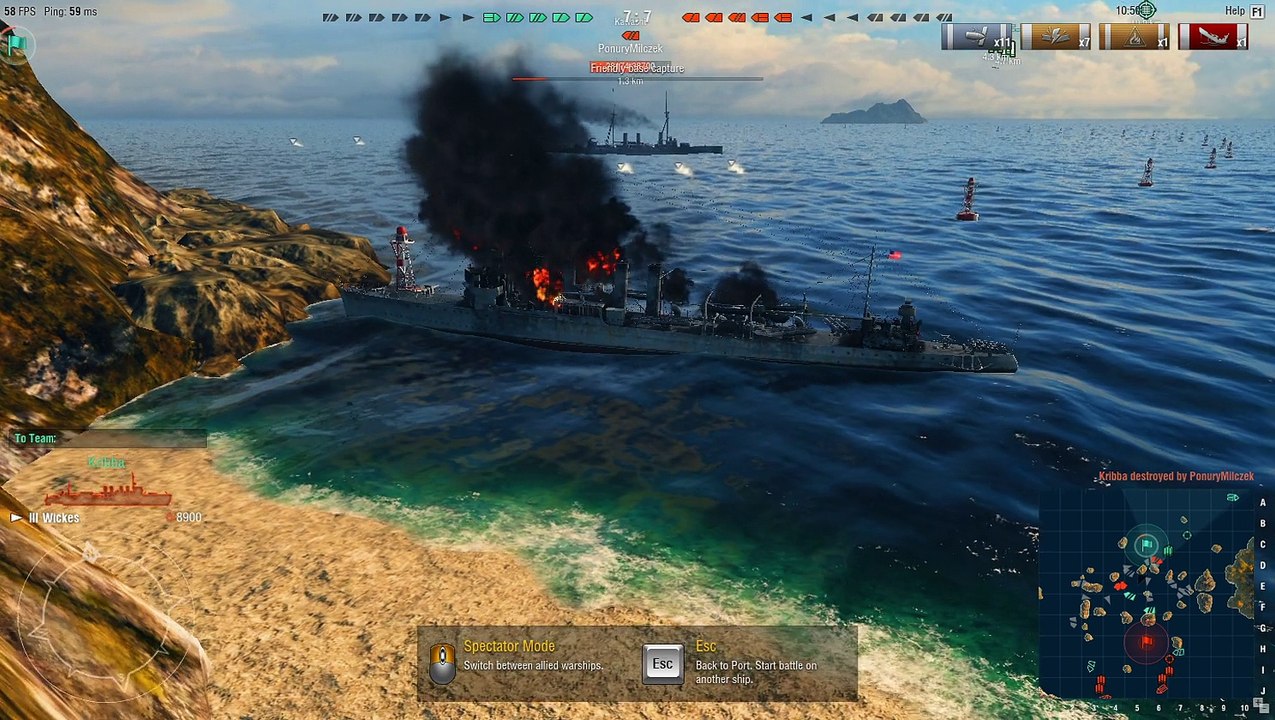 WoWsCB - BB - Kawachi - nicht die Mitte Torpedo-FAIL