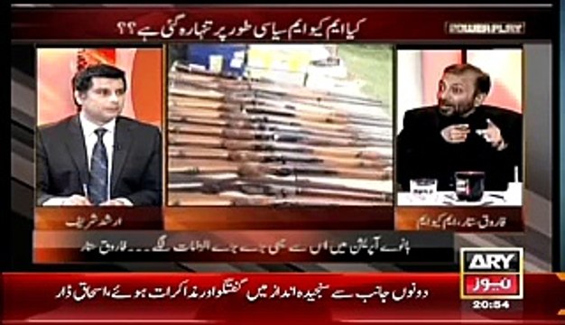 Why Target Killing Is Stopped In Karachi After Nine Zero Raid Farooq Sattar Foolish Reply