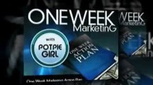 One Week Marketing with PotPieGirl