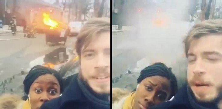 Ne jamais se prendre en vidéo devant des pompiers en intervention