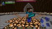 HEROBRINE VS MUTANT SKELETON & MUTANT OBSIDIAN GOLEM - Minecraft Mob Battles - Minecraft Mods