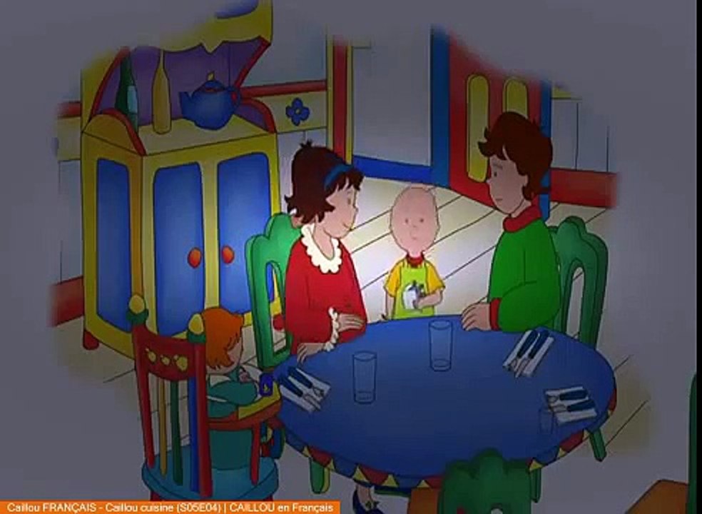 Caillou FRANÇAIS - Caillou cuisine (S05E04) | CAILLOU en Français