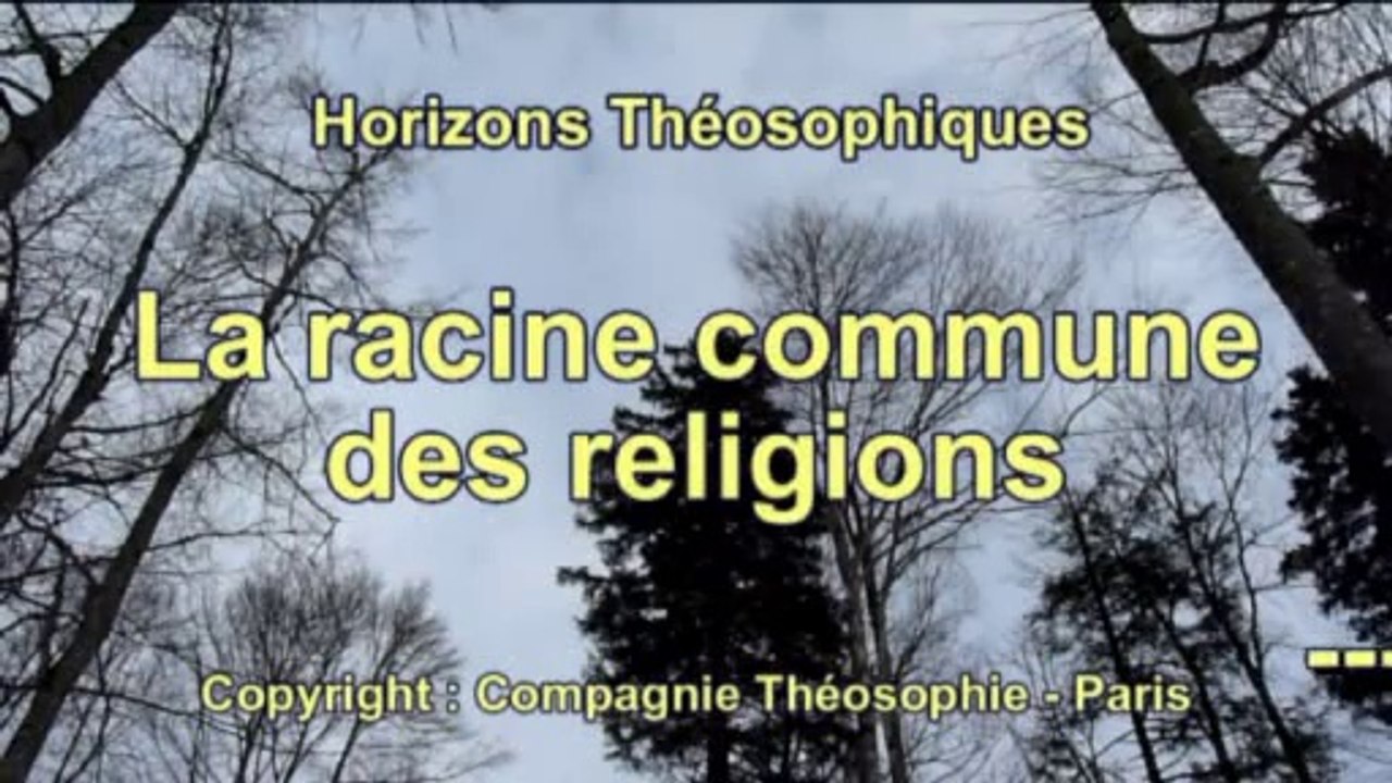 La racine commune des religions