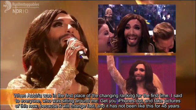 Conchita Wurst - NDR Talkshow, 06.03.2015 (english subtitles)