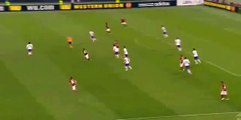 Mohamed Salah fantastic skills vs Roma.  Roma vs Fiorentina 0 - 3
