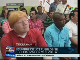 Nicaragua: activistas refrendan solidaridad con Venezuela
