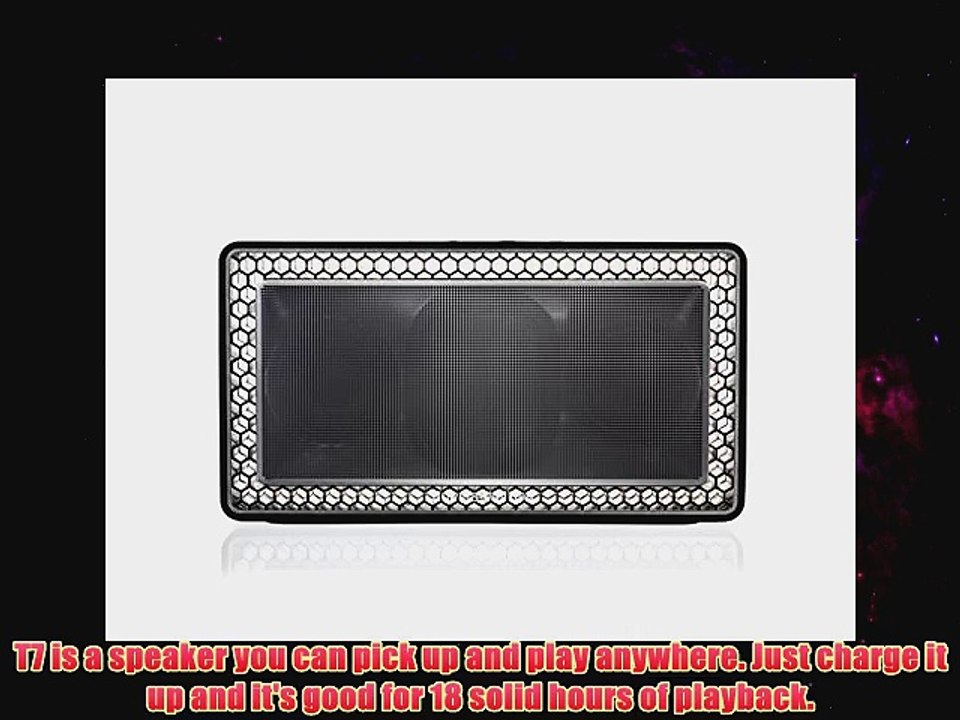 Bowers Wilkins T7 Portable Bluetooth Speaker Black