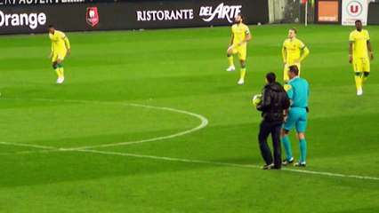 21/03/15 : SRFC-FCN :  coup d'envoi Tony Heurtebis