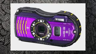 Pentax Optio WG3 GPS purple 16 MP Waterproof Digital Camera with 3Inch LCD Screen Purple