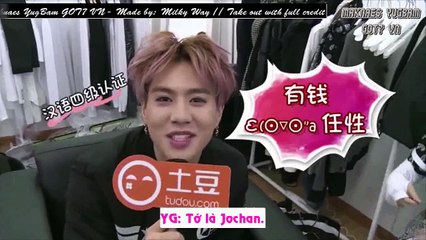 [Young Blue][VIETSUB] GOT7 Shanghai showcase Backstage - BAMBAM cut