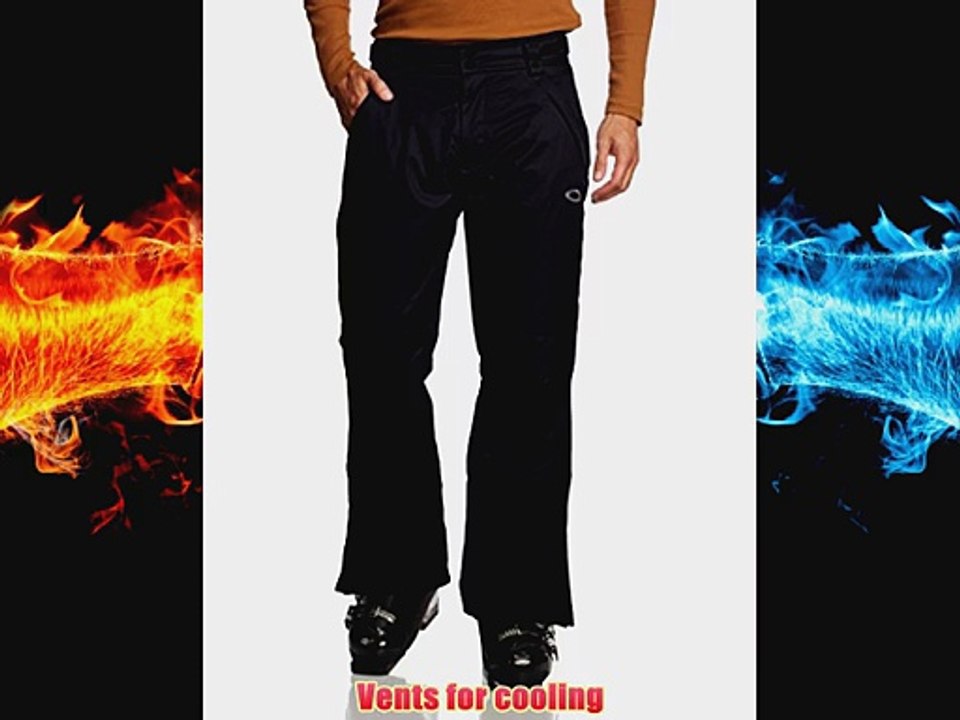 Oakley Mens Fleet Insulated Pant Jet Black Small