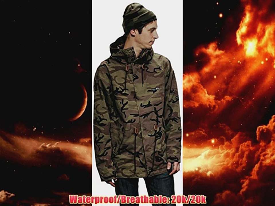 Holden Mens Fishtail Jacket Camo Large