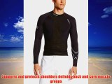 2XU Mens Swimmers Compression Long Sleeve Top Black Medium