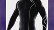 2XU Mens Thermal Compression Long Sleeve Top BlackBlack Large