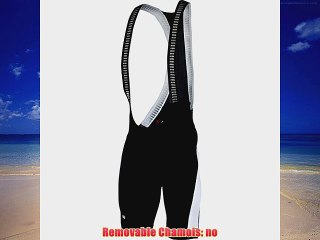 Giordana Laser Mens Compression Bib Shorts BlackWhite XL Mens