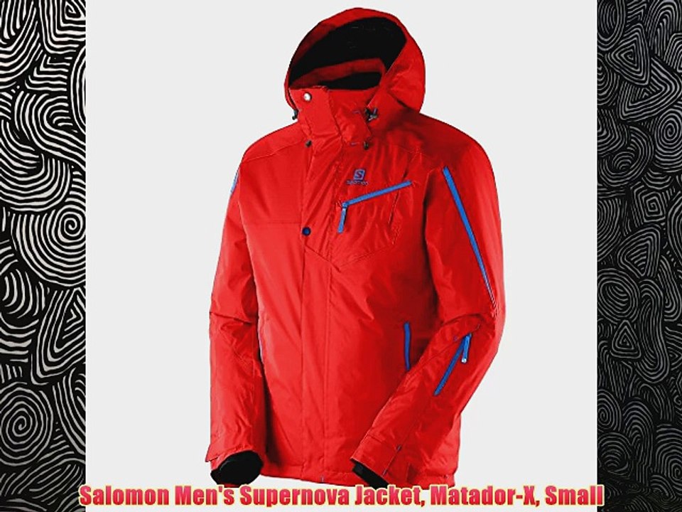Salomon Mens Supernova Jacket MatadorX Small