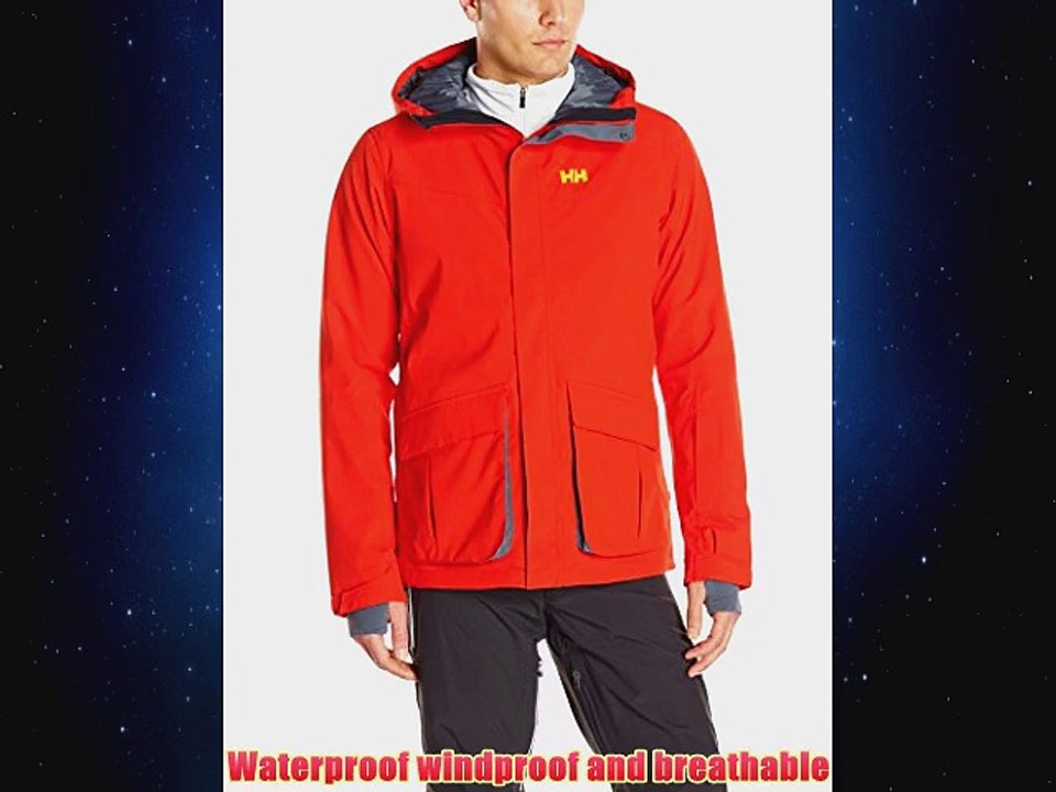 Helly Hansen Mens Mission Cornice Insulated Jacket XXLarge Sunrise