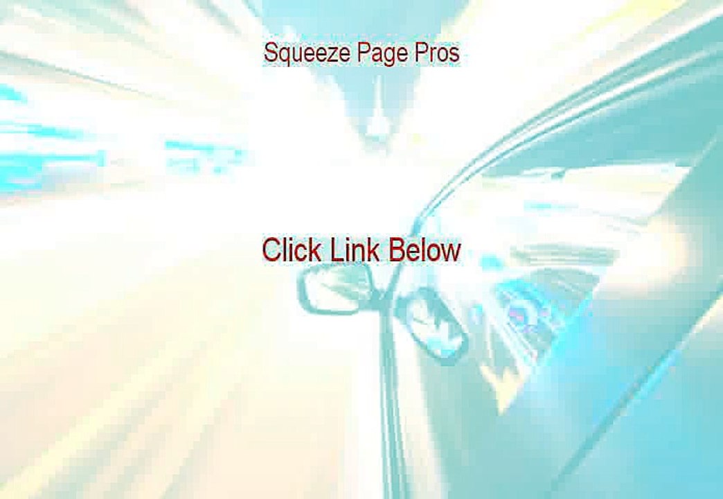 Squeeze Page Pros PDF [Squeeze Page Pros]