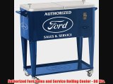 Authorized Ford Sales and Service Rolling Cooler 80 Qts