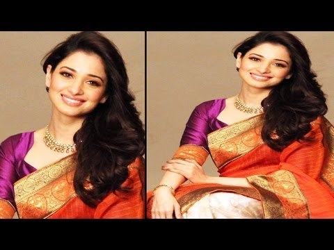 Gorgeous Girl Tamannah Bhatia Traditional Saree PhotoShoot