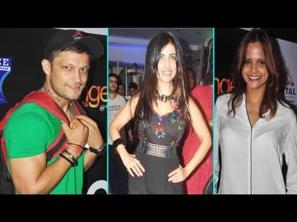 Sexy Shibani Kashyap @ 91 'Binge Sessions' @ ''Leena Mogre's Fitness''