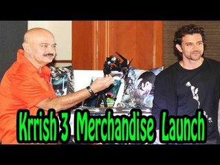Smarty Hrithik Roshan @ Launch The 'Krrish 3' Merchandise