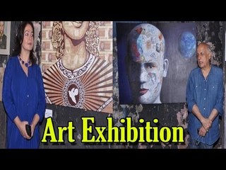 Pooja and Mahesh Bhatt @ Burmese Art Exhibition