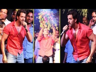 Super Hero Hrithik Roshan Spotted @ Dahi Handi Celebrations