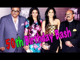 Sri Devi & Boney Kapoor @ Exclusive Launch Of  ''Club Alibii''