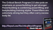 Critical Bench Program And Does The Critical Bench Program Work