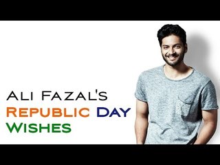 Khamoshiyan - Ali Fazal's Republic Day Wishes to his Fans