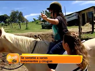 Una joven encontró la fuerza para luchar dentro de sí misma