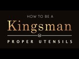 Kingsman: The Secret Service | How To Be A Kingsman - Proper Utensils [HD]