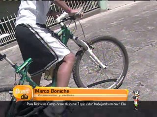 Joven encontró en el ciclismo motivación para superarse