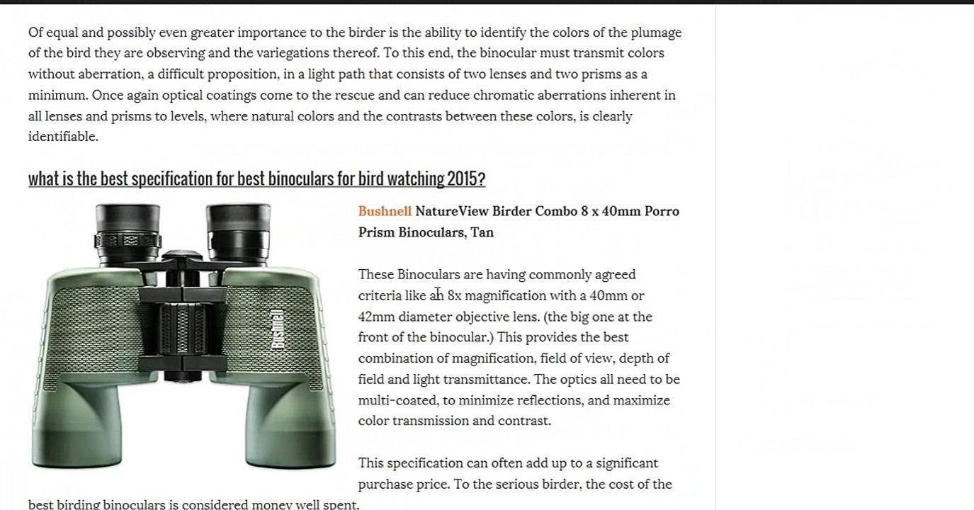 binoculars best 2015