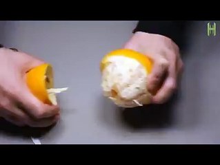 Turn an Orange Into An 8-Hour Candle