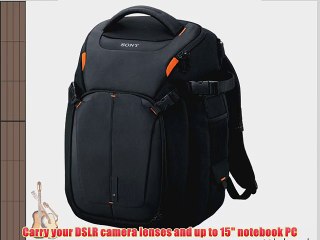 Sony LCSBP3  DSLR System Backpack with Laptop Storage  (Black)