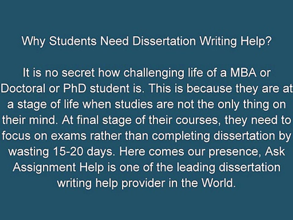 Connect With Dissertation Experts To Get Dissertation Writing Help