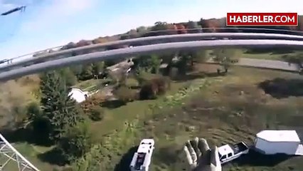 Mavi Kocaeli - Yüksek gerilim hattını elle kontrol etmek