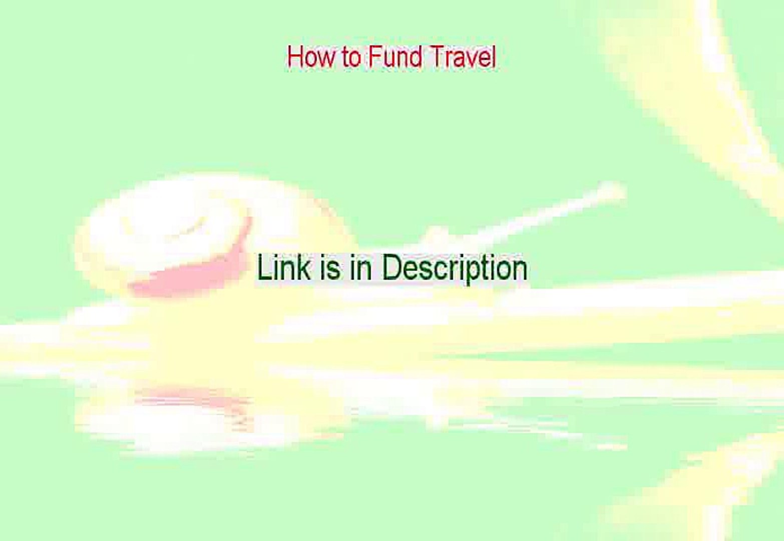 ⁣How to Fund Travel Free Review - See my Review