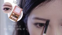 ⟡Natural Korean Straight & lifted Eyebrows Tutorial ⟡✰❤︎