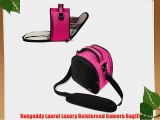 Vangoddy Laurel Magenta Compact Entry Level Canon DSLR and SLR Camera Bag (Pink)