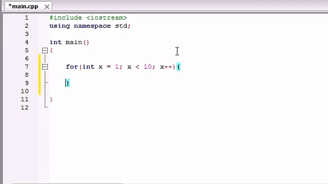Buckys C++ Programming Tutorials - 22 - for Loops
