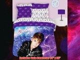 Justin Bieber Concert Twin Comforter Set Purple Bedding TwinSingle Size