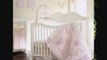 Laura Ashley Baby Bella 4 Piece Crib Set Comforter Dust Ruffle Diaper Stacker Crib Sheet